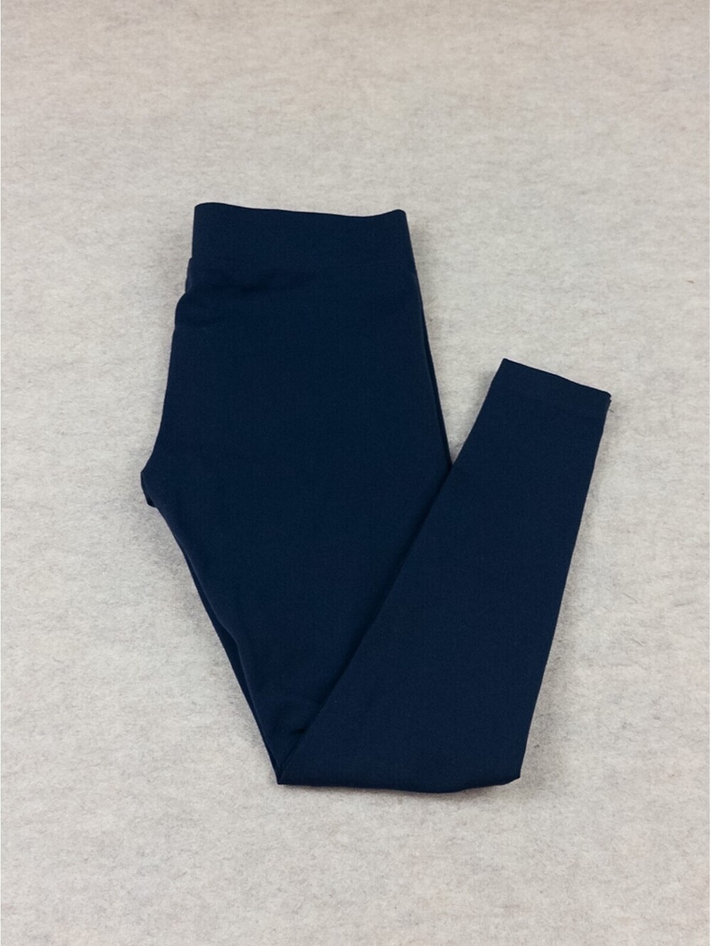 Matty M Navy Blue Stretch Leggings Size L